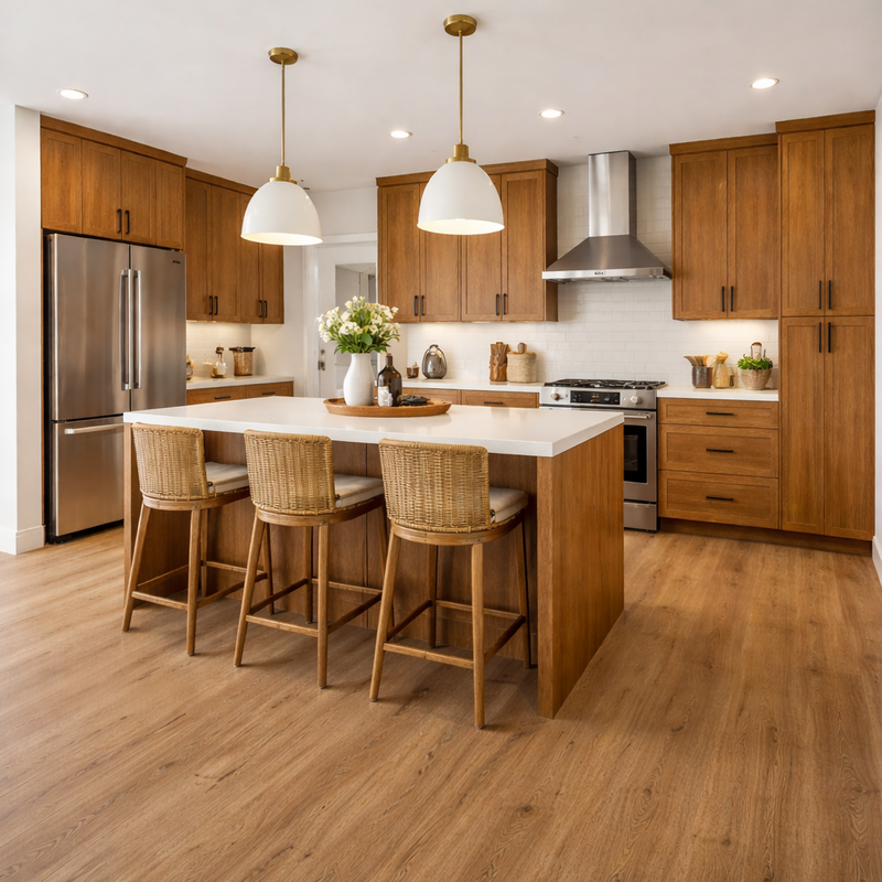 Elinor Classic Grain™ EL121 – Plywood vân gỗ sần phổ thông | Chuẩn E0 an toàn