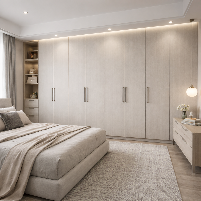 Elinor MonoTex™ EL134 – Plywood đơn sắc sần 18mm | Chuẩn E0 chống ẩm