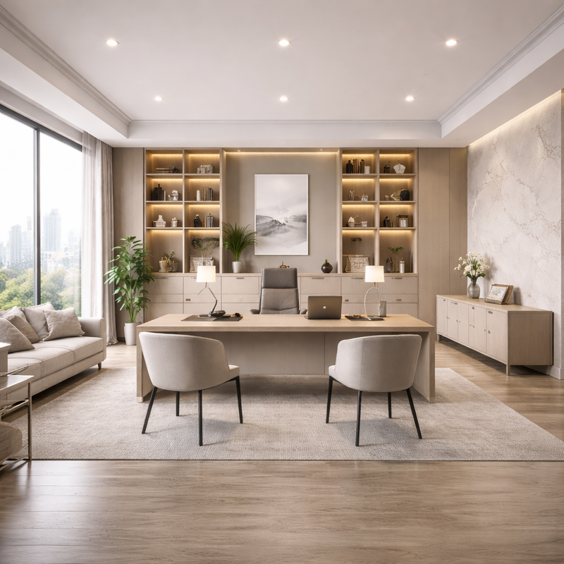 Elinor MonoTex™ EL134 – Plywood đơn sắc sần 18mm | Chuẩn E0 chống ẩm