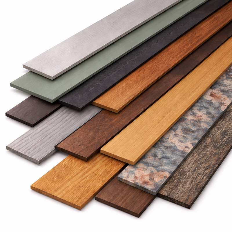 Elinor MonoTex™ EL136 – Plywood đơn sắc sần 18mm | Chuẩn E0 chống ẩm